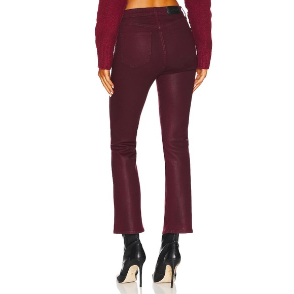 PISTOLA - Lennon High Rise Crop Boot in Coated Merlot | Size: 27W | NWT/NEW - Picture 4 of 9